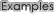 Examples